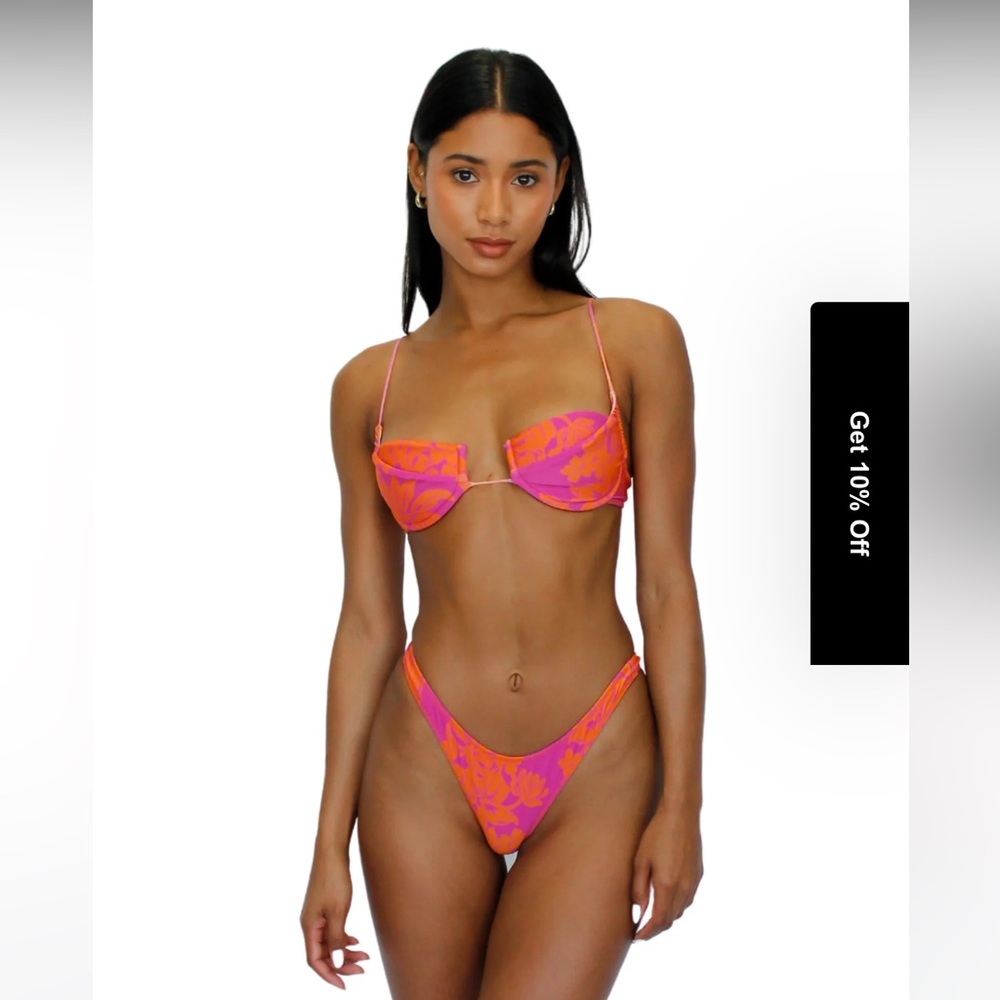 Melissa Simone Daryn Top & Enita String Bottom SET